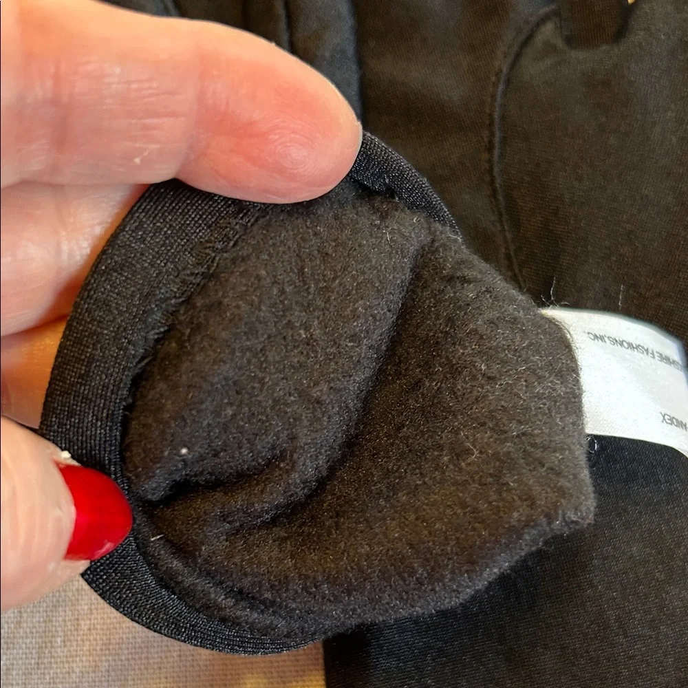 Berkshire Dressy Black Women's Gloves; Perfect Condition;Made of Nylon Spandex.